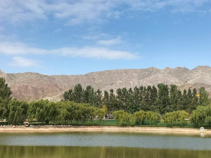 诗人于金奎:七律·重阳晨登贺兰山景（下平一先）（图9）