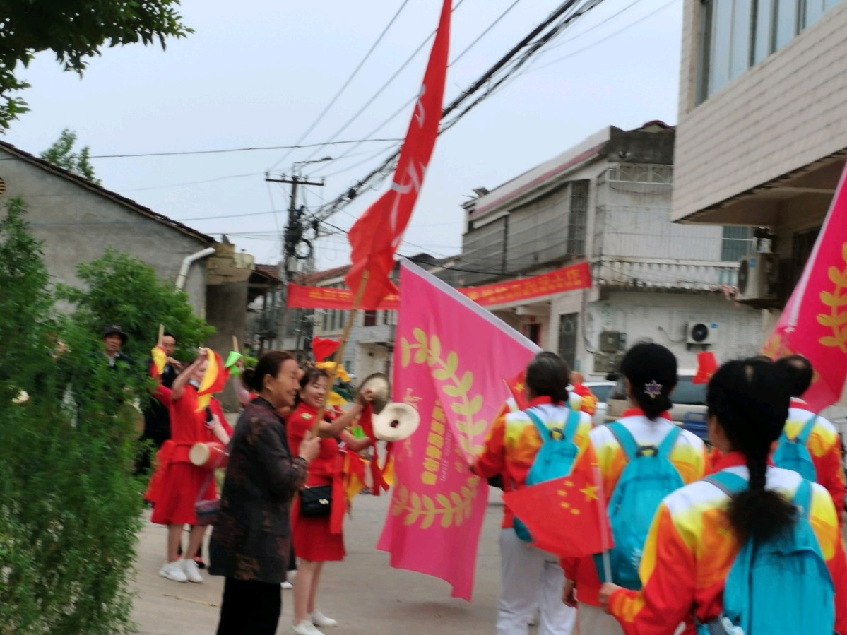 【中國🇨🇳新聞詩文網】2022年九九重阳节赴桥市镇底湖村文艺慰问演出（图5）