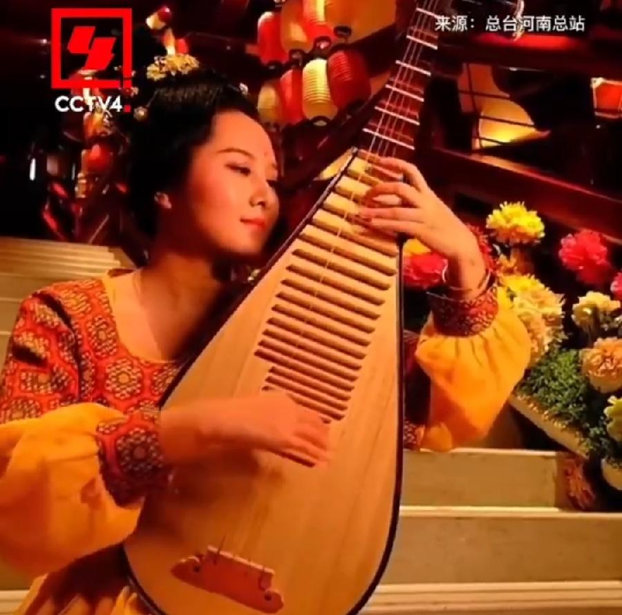 洛阳城夜飘古乐 原作/梁立锋（图3）