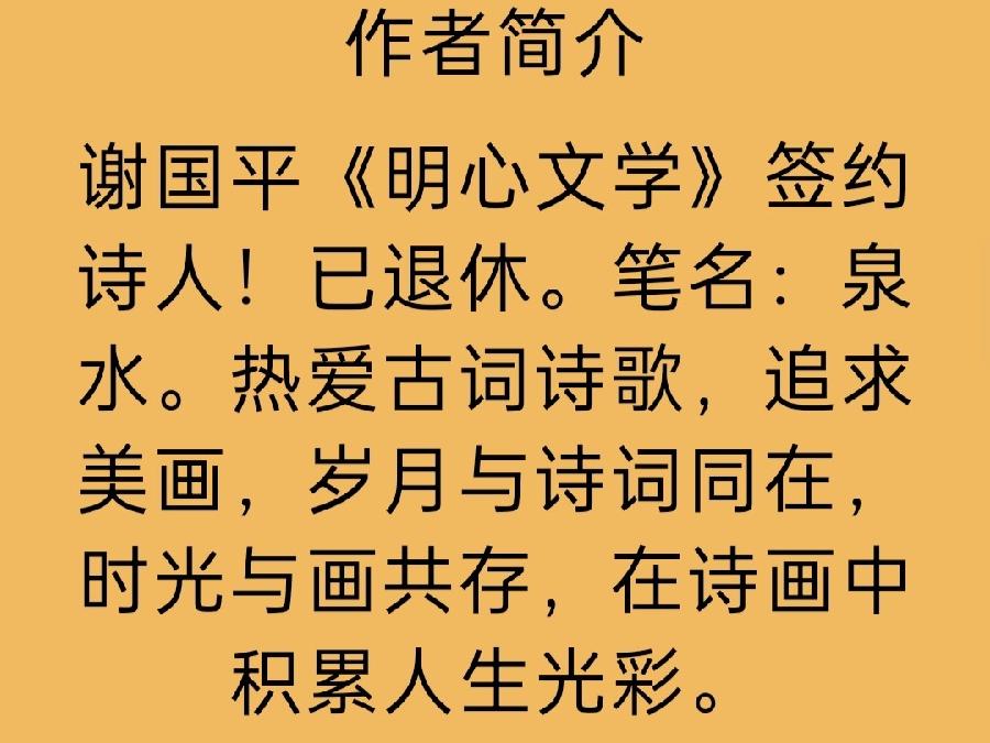 《九江文学社：北京头条》《阳光下的你》作者/谢国平（图6）