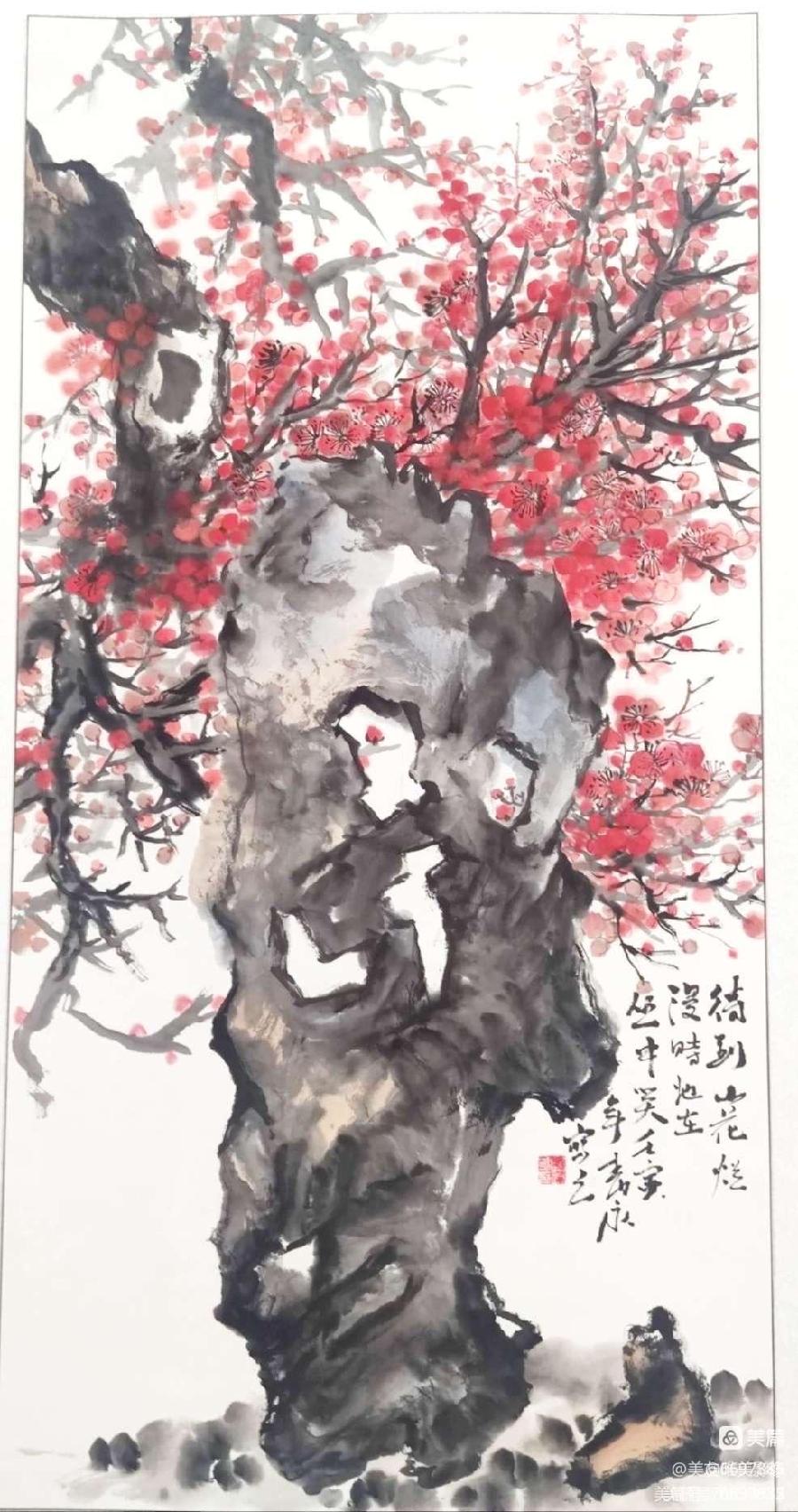 “翰墨颂伟业 奋进新征程”——香坊区庆祝中国共产党第二十次全国代表大会胜利召开主题书画作品展（图9）