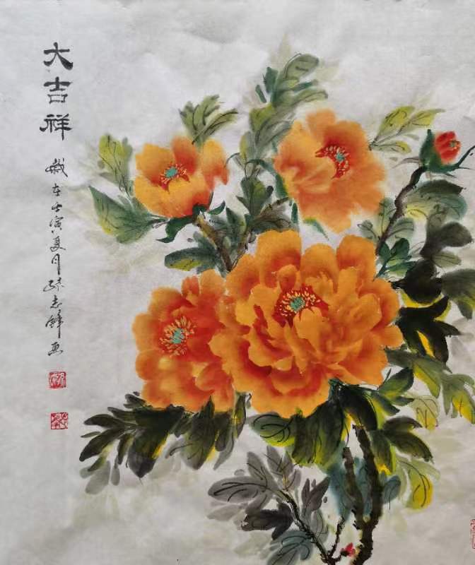 【雅诗总会】墨随心走写出艺术田园——著名书画家孙志峰作品欣赏(图4)