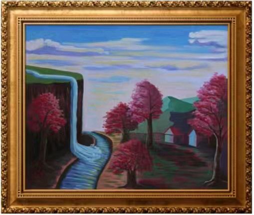 【人民文艺网】著名画家杨楠作品欣赏!全球滚动联播!(图8)