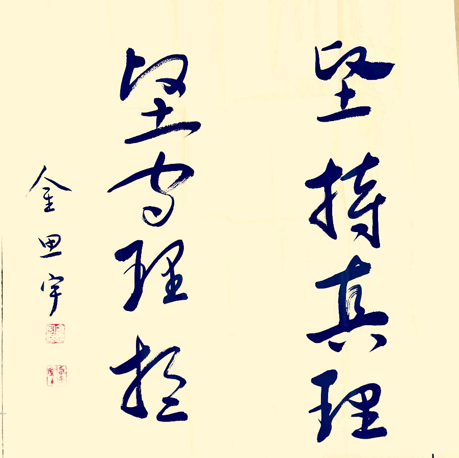 【人民文艺网】著名书法家金思宇作品欣赏！全球滚动联播！（图9）
