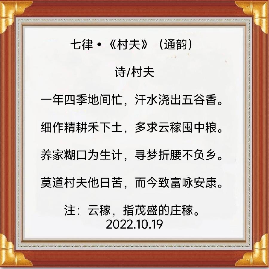 中华诗艺社黑龙江分社/高德军:七律•《口罩》(外一首)（图8）