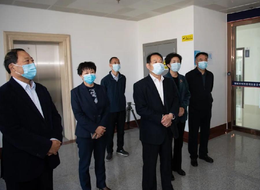 聊城市举办“沿着黄河去普法——护卫母亲河”法治宣传活动暨黄河流域(聊城段)生态保护活动启动仪式(图5)