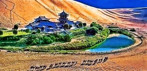 银龄朗诵艺苑 开心大楷朗读：《大漠敦煌》作者：秋酿醇酒（图7）