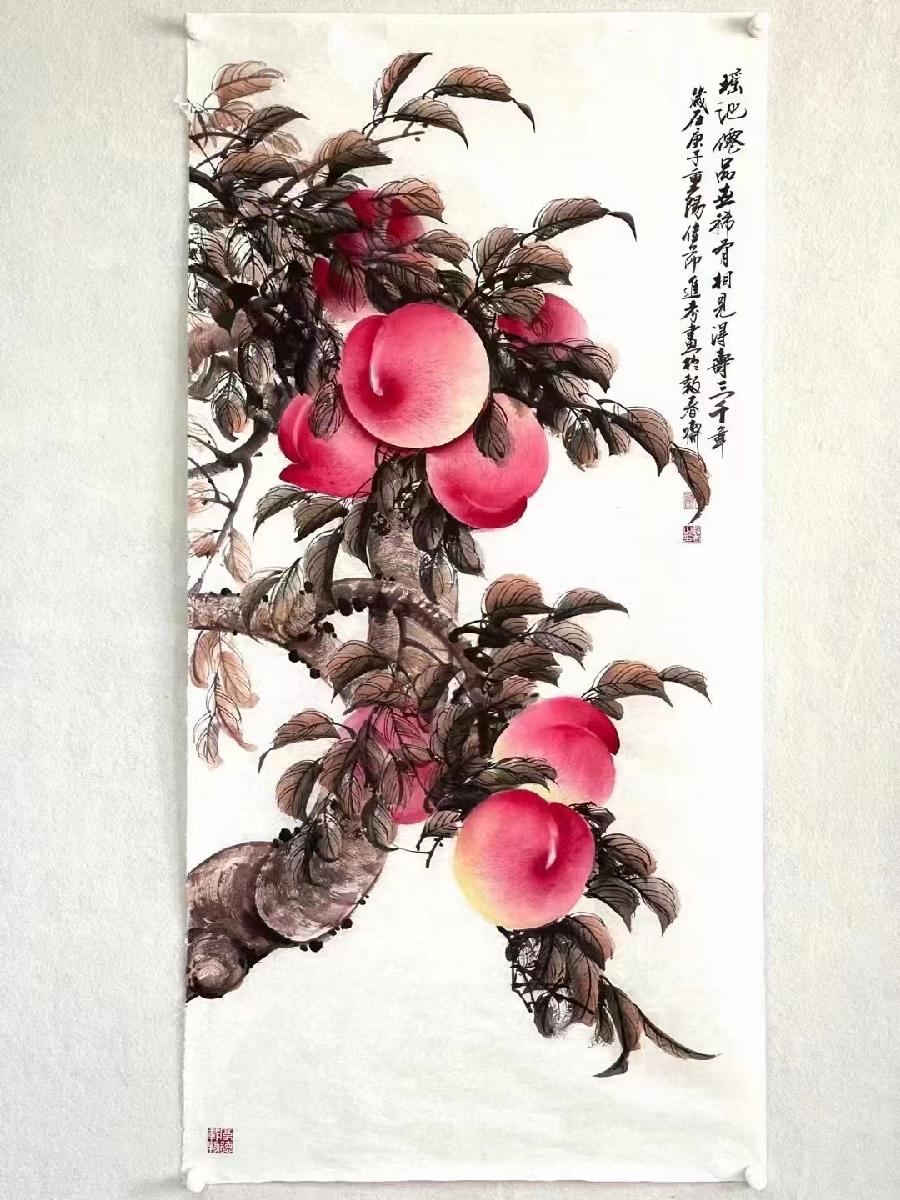 红梅诗歌文化传媒|| 把墨光抹在夕阳天边——乔兴振书法专辑||作者：品味人生 书法：乔兴振（图73）