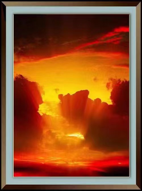 红梅诗歌文化传媒|| 把墨光抹在夕阳天边——乔兴振书法专辑||作者：品味人生 书法：乔兴振（图75）