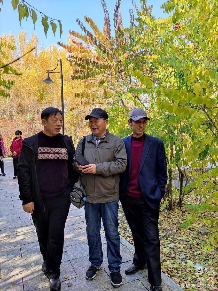 张健夫:柳荡金风苇放香 学朋喜聚赏秋光(图22)