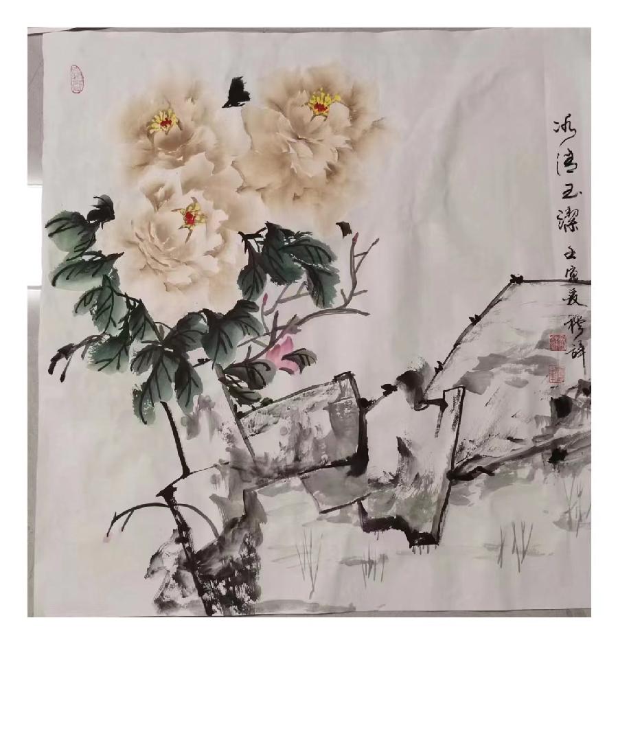 【雅诗总会】清新写风韵淡雅出天香——著名画家穆辞作品欣赏（图4）