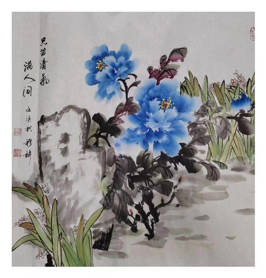 【雅诗总会】清新写风韵淡雅出天香——著名画家穆辞作品欣赏（图8）