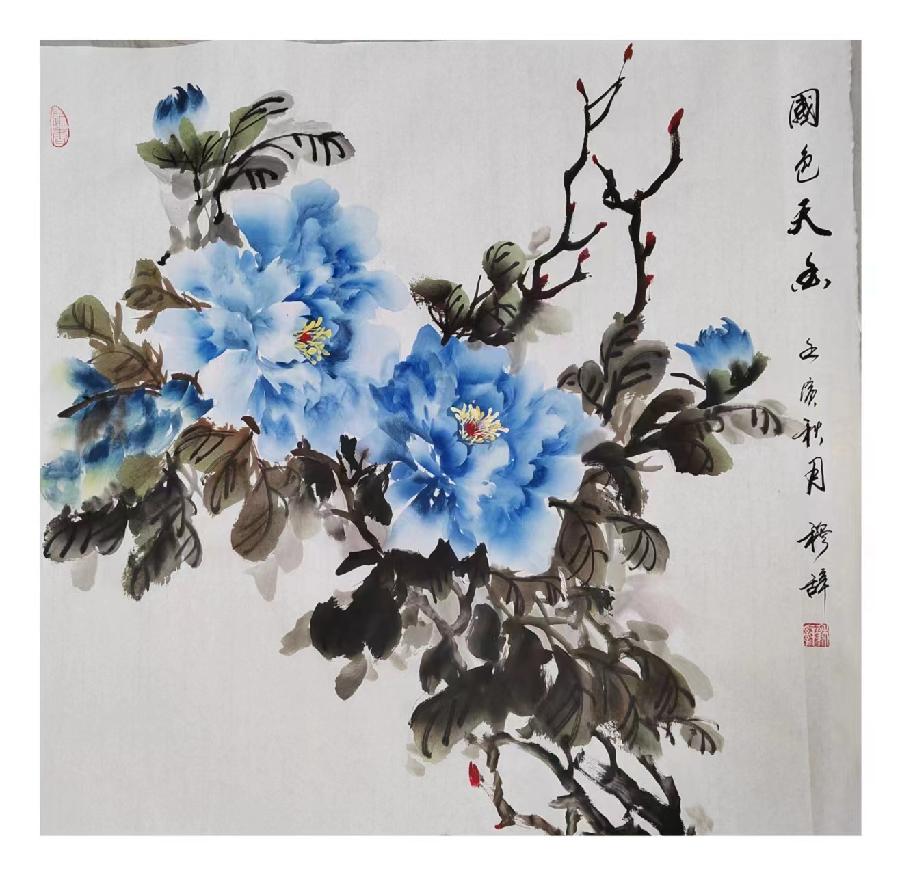 【雅诗总会】清新写风韵淡雅出天香——著名画家穆辞作品欣赏（图10）