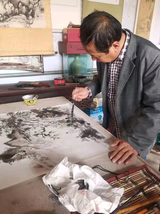 山东睿康书画院文化进万家（图2）