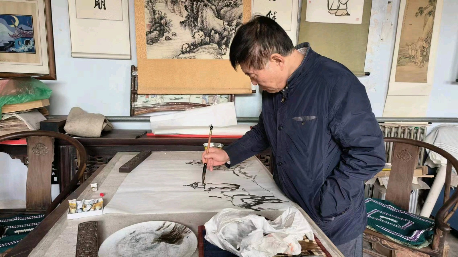 山东睿康书画院文化进万家（图4）