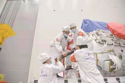 霜天晓角-天和梦天对接太空T型别墅圆梦* 文/冯志清（上海）【冰心文化传媒】（图9）