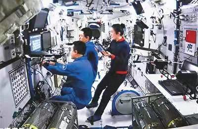 霜天晓角-天和梦天对接太空T型别墅圆梦* 文/冯志清（上海）【冰心文化传媒】（图15）