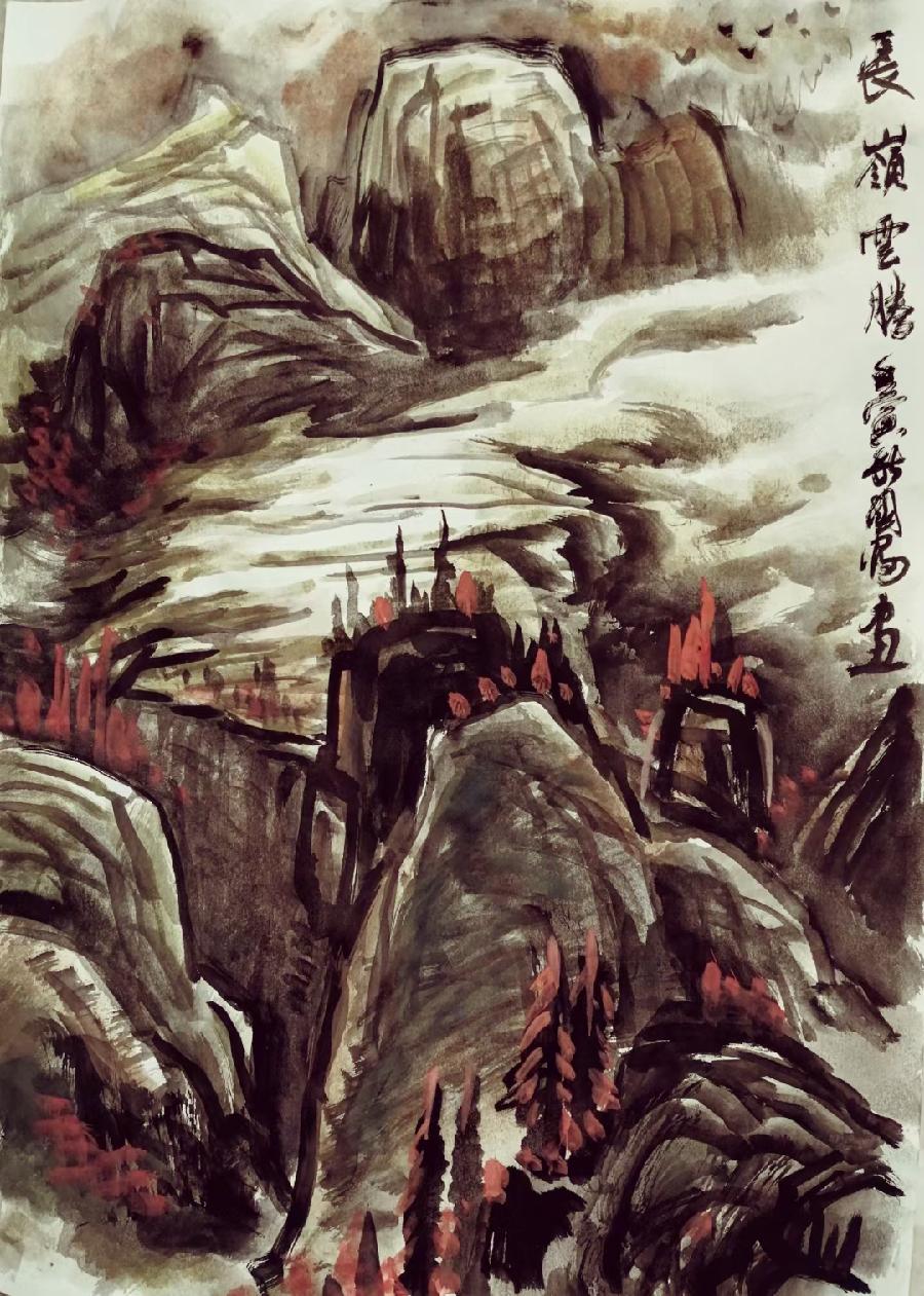 【雅诗总会】山光不老涂浓重水色无华写浅清——张国富诗画欣赏（图8）