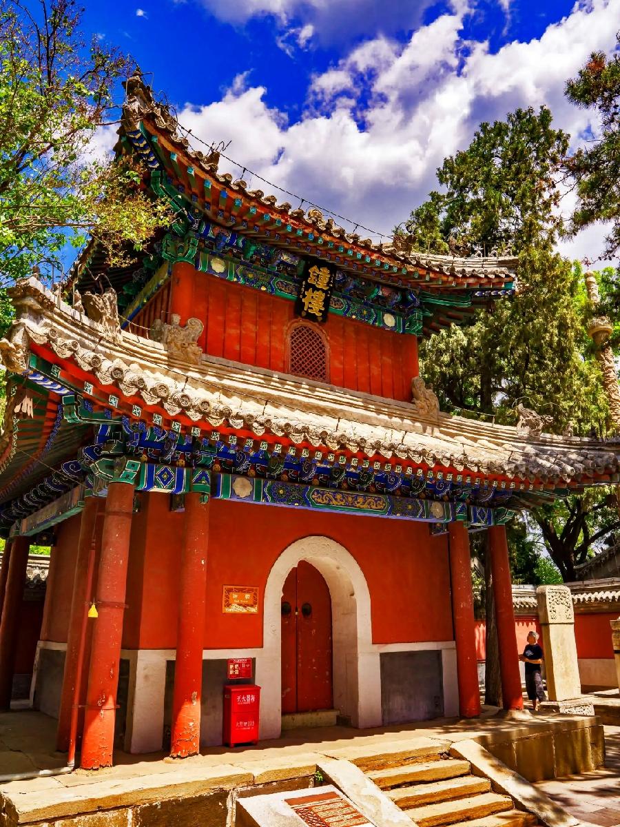 自由诗《戒台寺》作者:金明（图2）