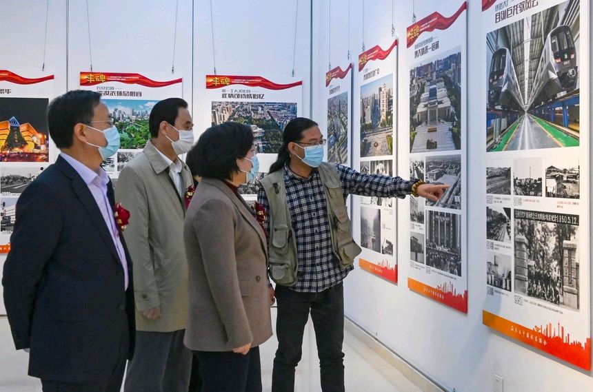 书画 | “丰碑——庆祝石家庄解放75周年书法美术摄影展”在石家庄开展(图2)