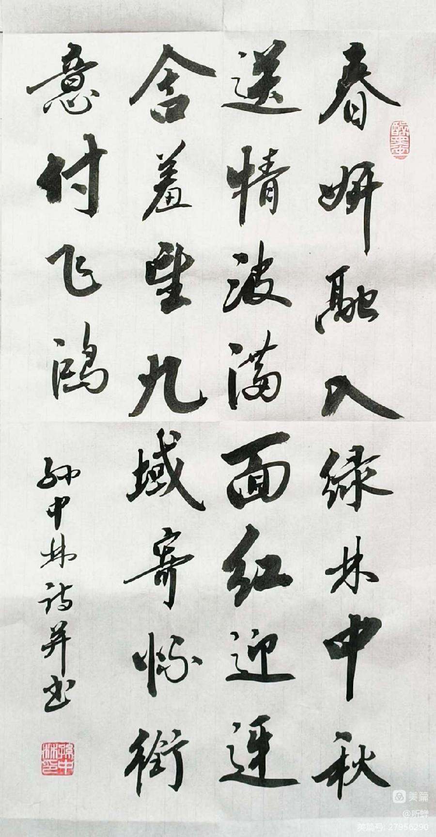华夏流水诗社‖常驻诗人听蝉老师专辑（图8）