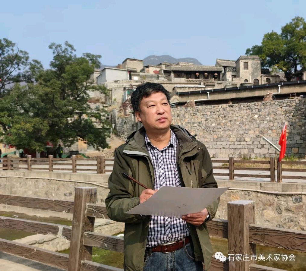 学习宣传贯彻党的二十大精神 段朝林美术家工作室组织采风写生(图12)