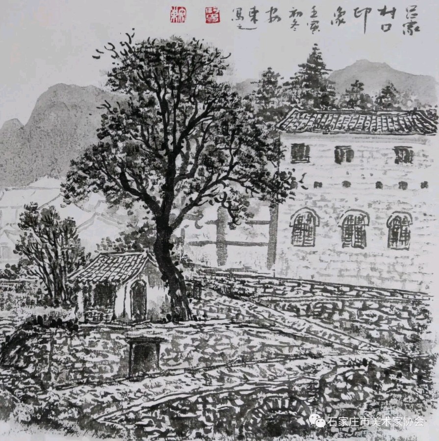 学习宣传贯彻党的二十大精神 段朝林美术家工作室组织采风写生(图13)