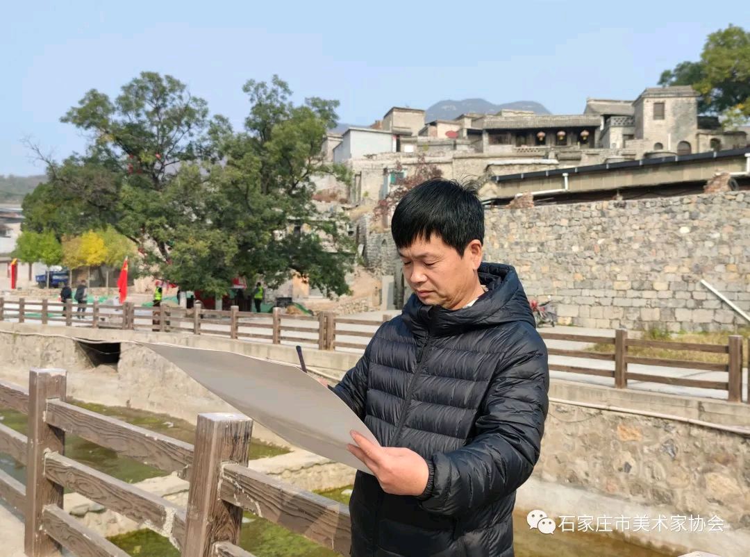学习宣传贯彻党的二十大精神 段朝林美术家工作室组织采风写生(图15)