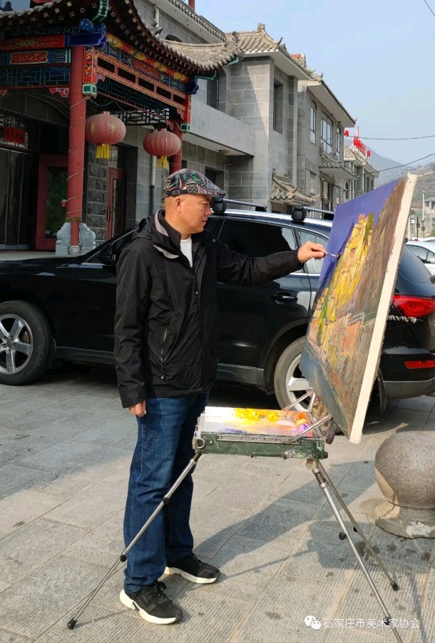 学习宣传贯彻党的二十大精神 段朝林美术家工作室组织采风写生(图18)
