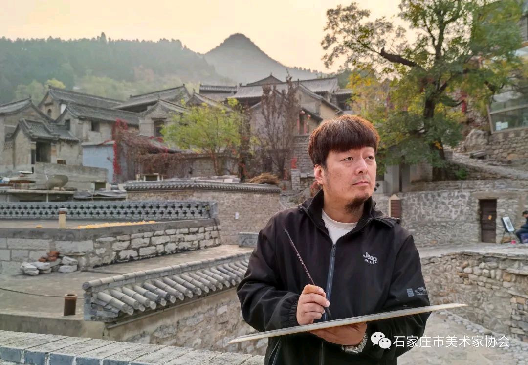 学习宣传贯彻党的二十大精神 段朝林美术家工作室组织采风写生(图27)