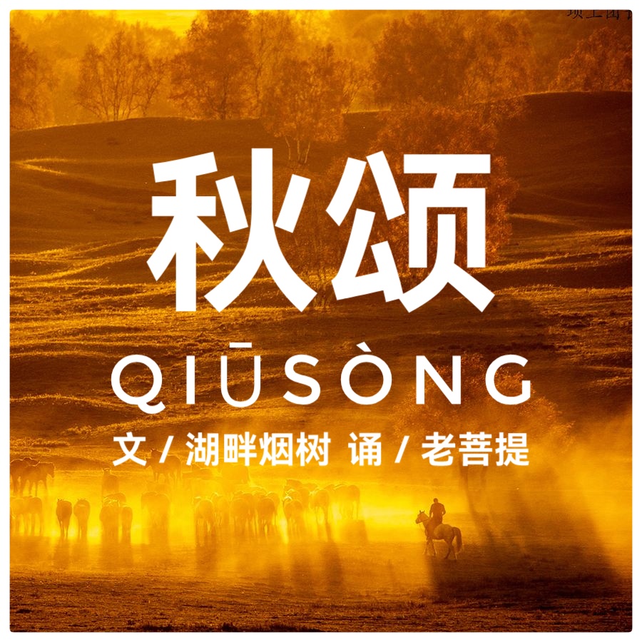 湖畔烟树诗歌选读∥秋颂∥朗诵:老菩提(图3)
