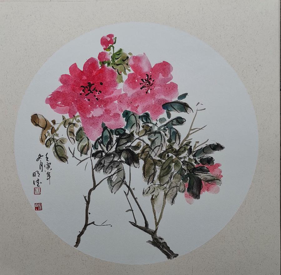 【新诗大观】笑看闲云漾晚风（外四首）||文/李志亮||诵/文嘉||画家/李泓量（图3）