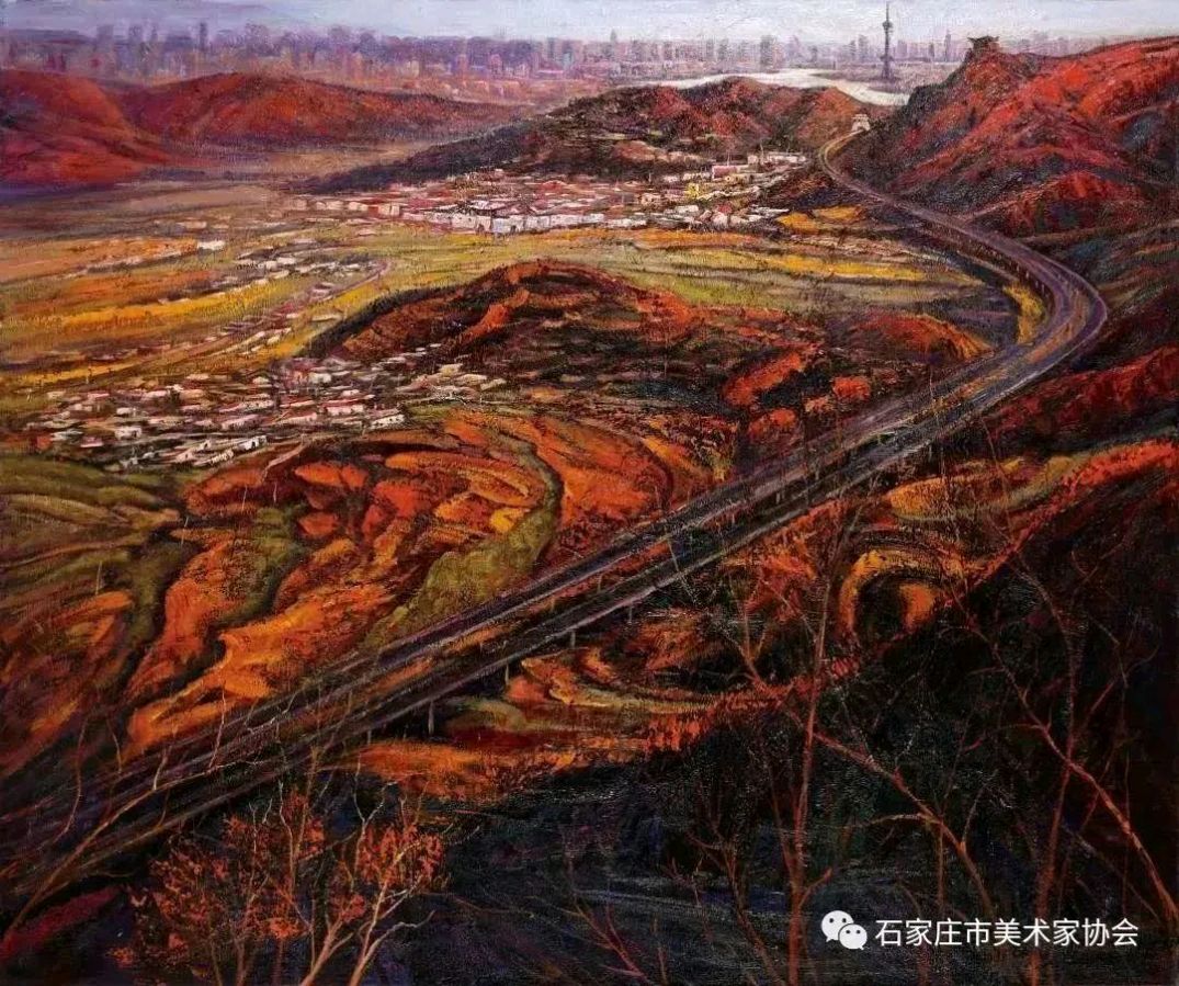 丰碑·庆祝石家庄解放75周年书法美术摄影展美术作品专辑（第一期）（图21）