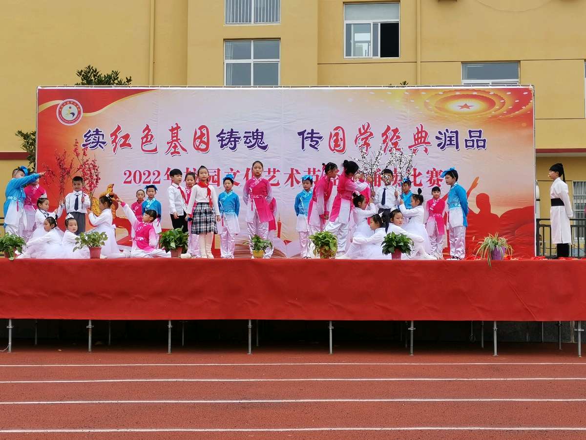 东至大渡口中心学校举行经典诵读比赛(图8)