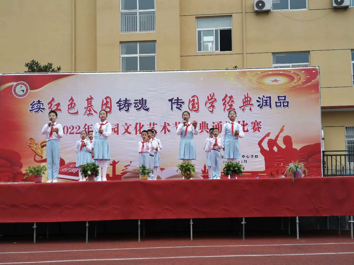 东至大渡口中心学校举行经典诵读比赛(图9)