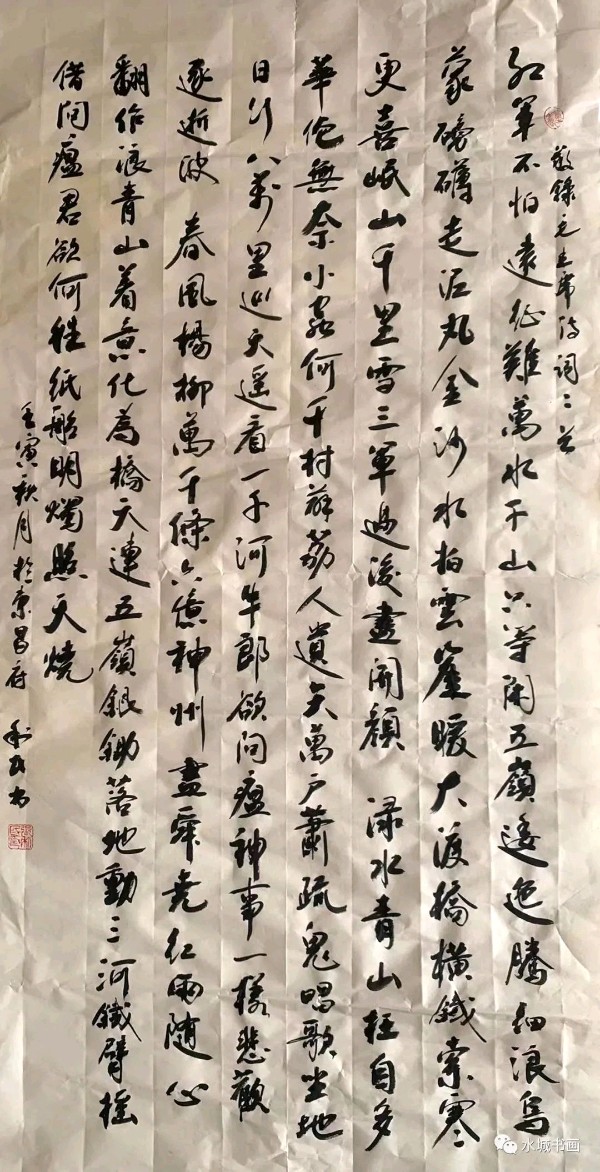 艺同抗疫 勇毅前行——聊城市书画研究会抗疫作品展（图37）