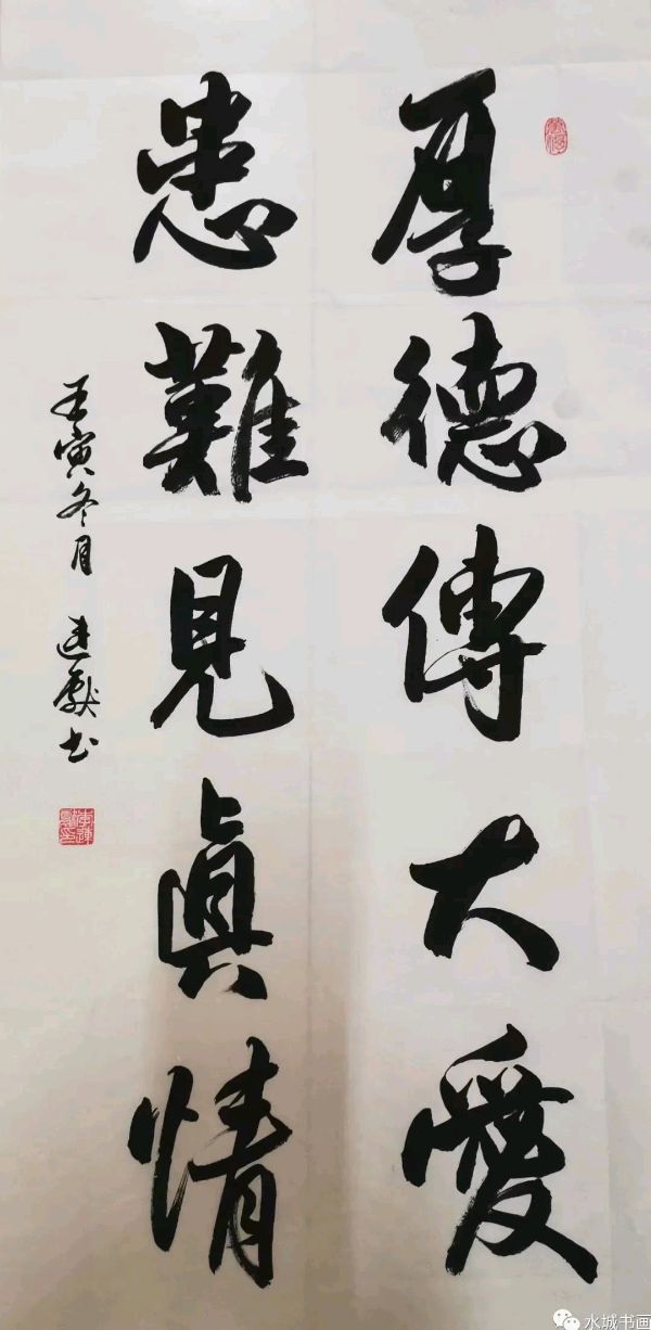艺同抗疫 勇毅前行——聊城市书画研究会抗疫作品展（图53）