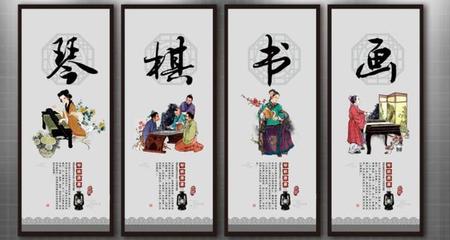 【中国齐鲁风】分享（内蒙古）薛跃成《琴棋书画》请欣赏（图4）