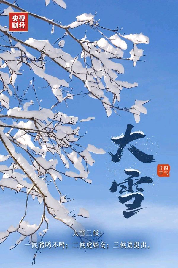【枫雅汇看图约诗】诗人陈江《201期》（大雪诗词三首）（图6）