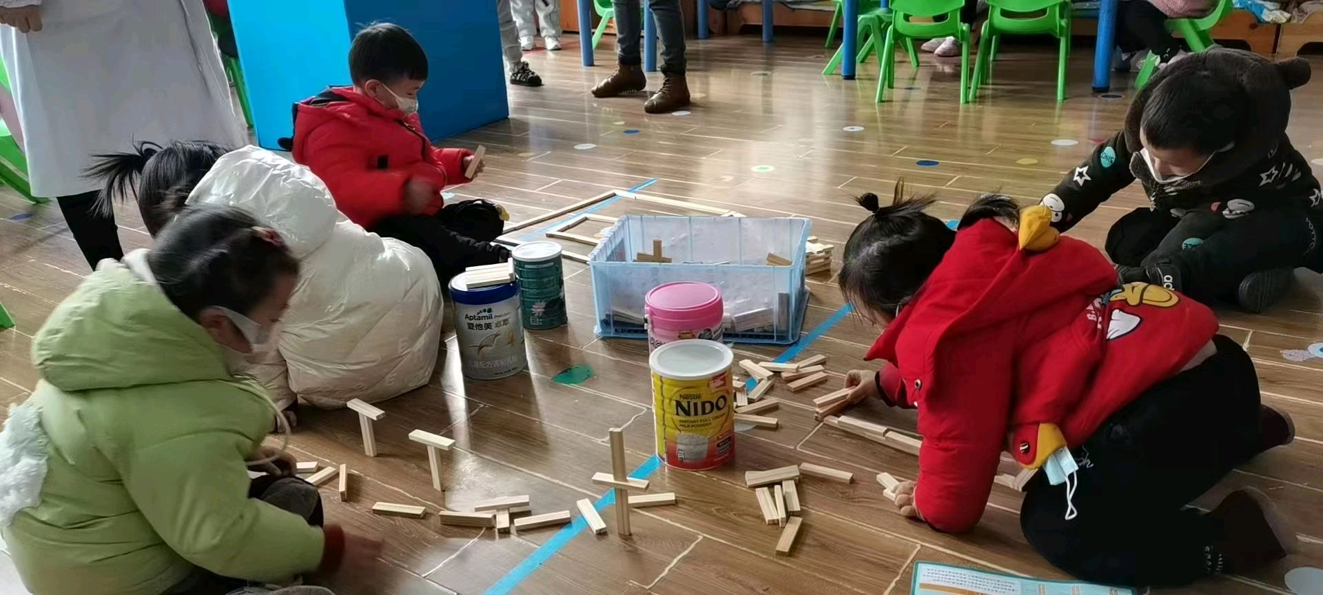 大渡口镇中心学校新康幼儿园开展区域游戏观摩交流活动(图6)