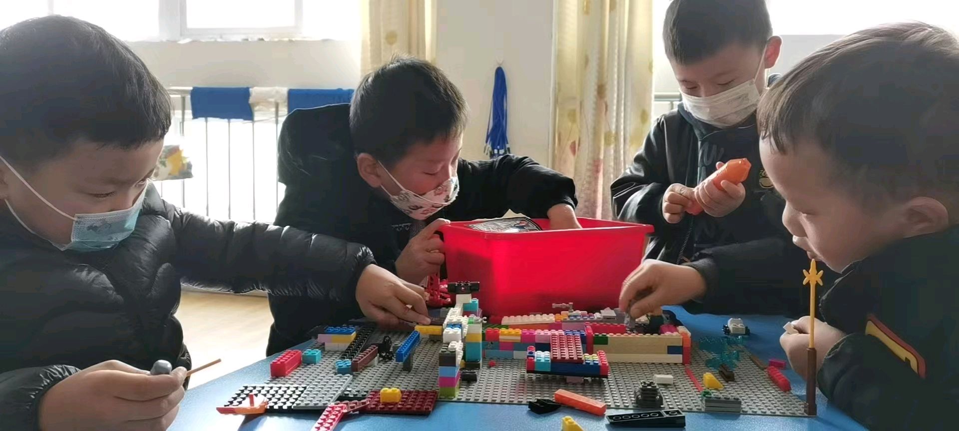 大渡口镇中心学校新康幼儿园开展区域游戏观摩交流活动(图3)