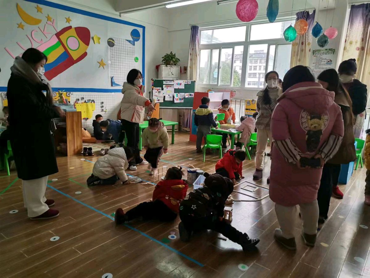 大渡口镇中心学校新康幼儿园开展区域游戏观摩交流活动(图10)