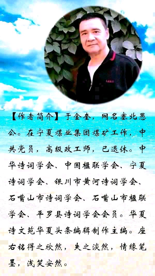 宁夏诗人于金奎:七律·岁暮染病感怀（下平五歌）（图6）