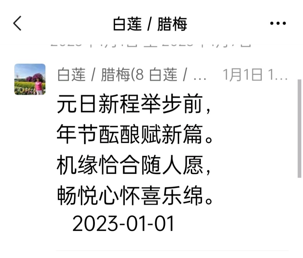 【雅诗总会】精美藏头诗欣赏之六十四——《元旦快乐》(外八首)‖作者:白莲/腊梅（图2）