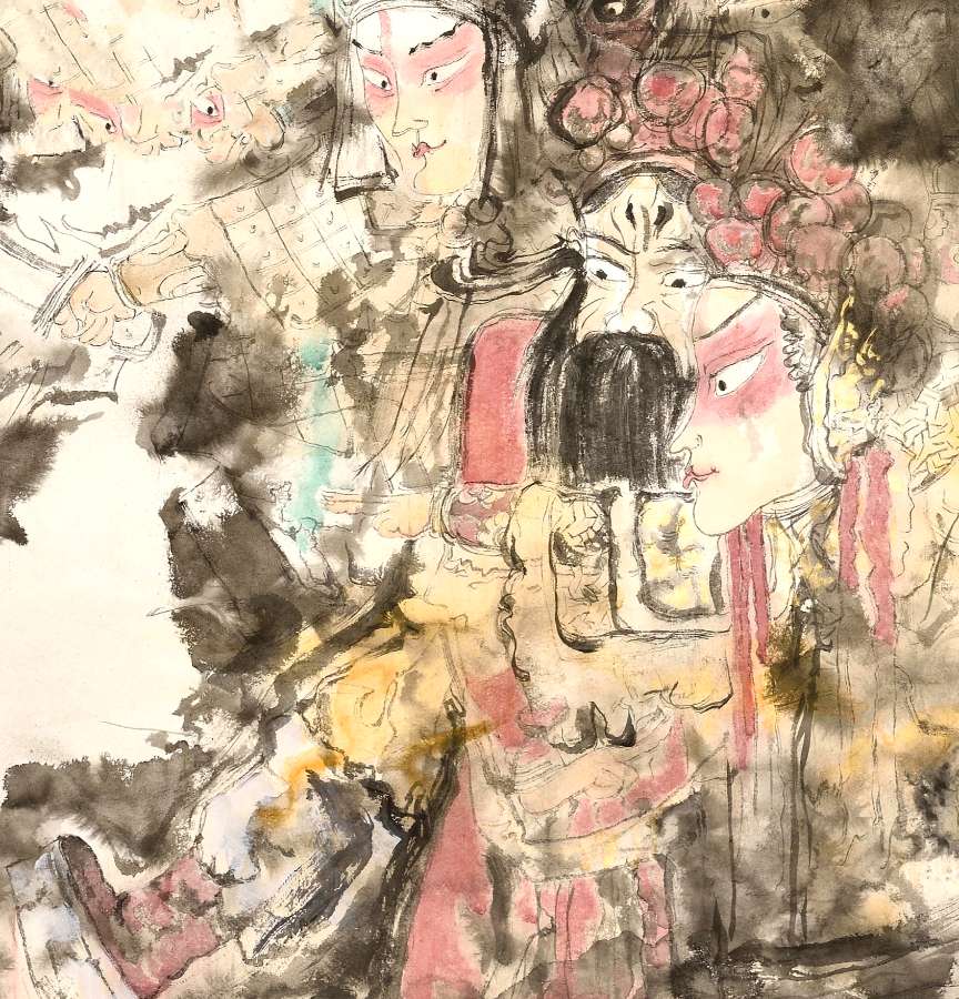 【雅诗总会】古朴厚重写意境墨随心中自然成——著名画家韩晓峰作品展览风采雅集（图10）