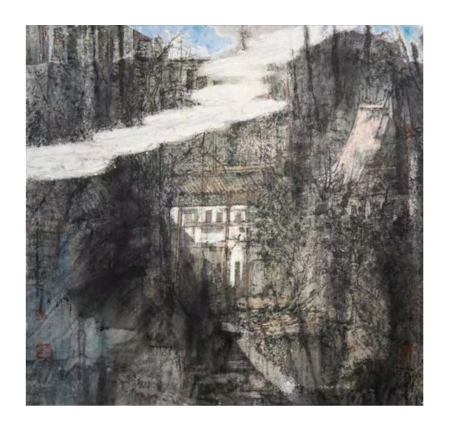 【雅诗总会】古朴厚重写意境墨随心中自然成——著名画家韩晓峰作品展览风采雅集（图7）