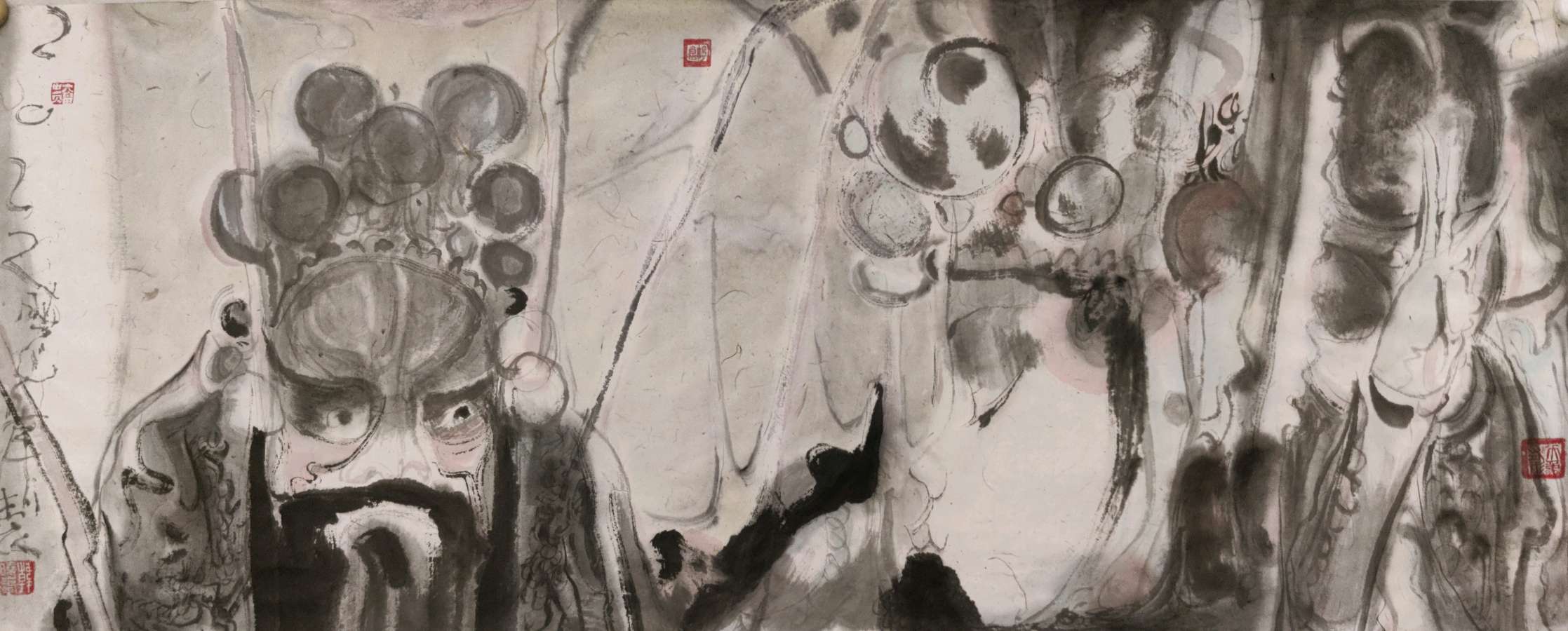 【雅诗总会】古朴厚重写意境墨随心中自然成——著名画家韩晓峰作品展览风采雅集（图16）
