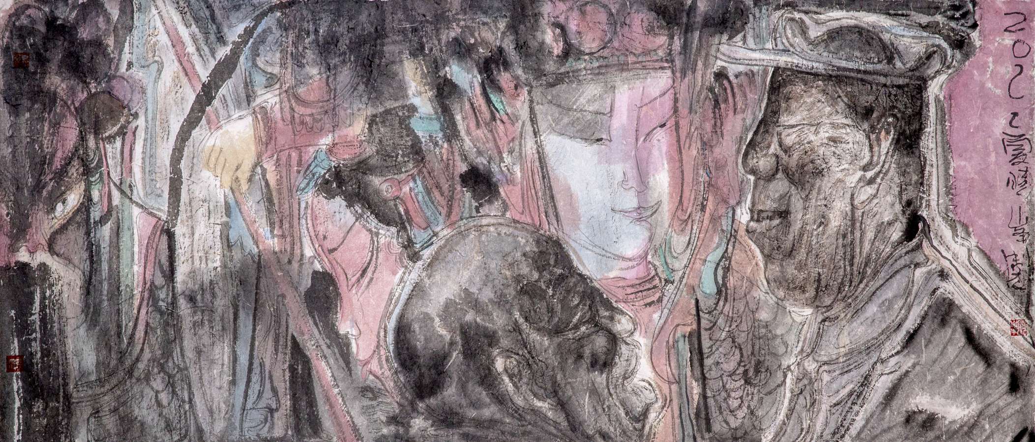 【雅诗总会】古朴厚重写意境墨随心中自然成——著名画家韩晓峰作品展览风采雅集（图17）