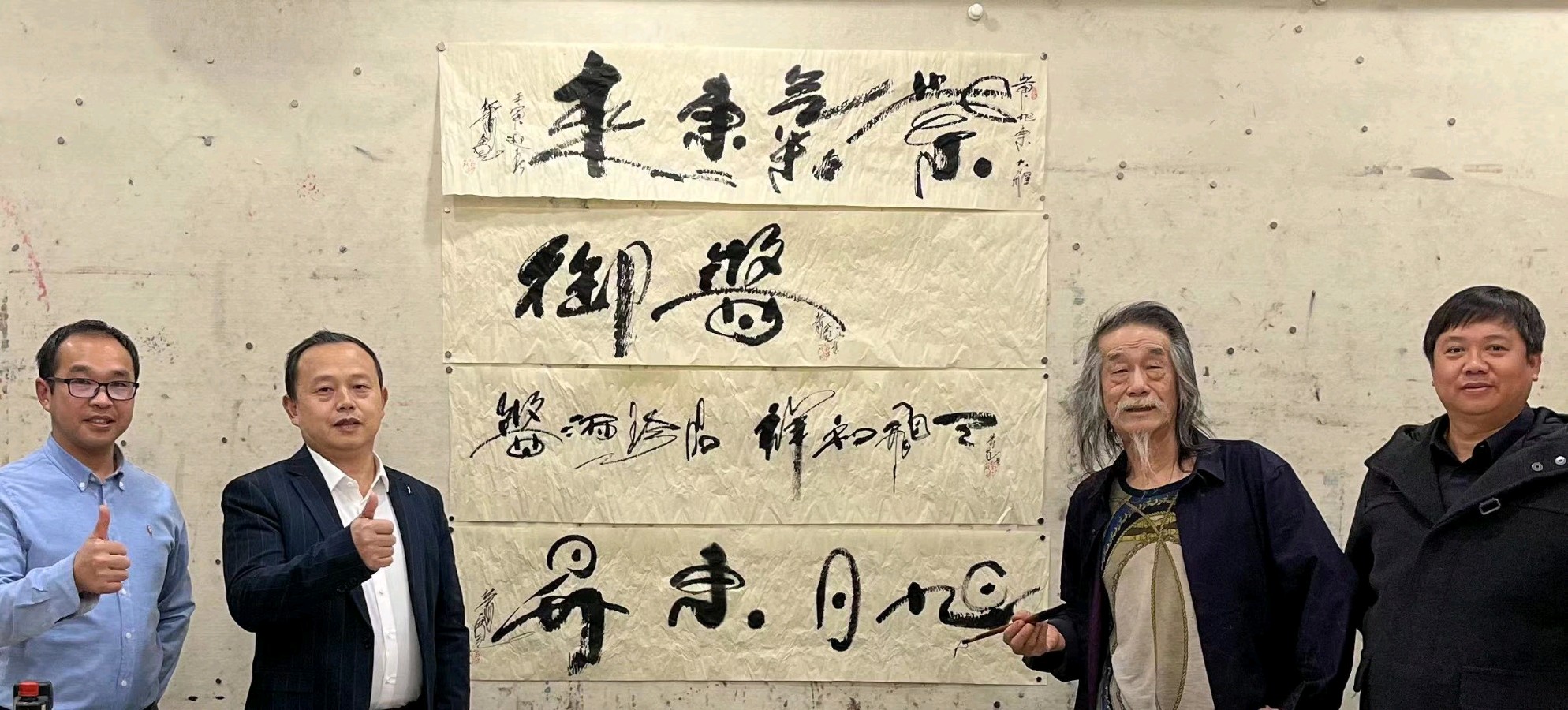 【雅诗总会】艺术家萧宽墨洒心空悟道禅境(图5)
