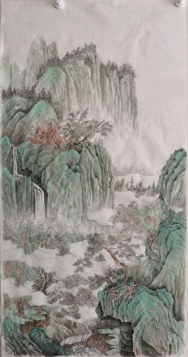 【雅诗总会】清新韵雅写风华——画家程惠林作品欣赏（图8）